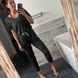 Dark Gray/Heather green Jumpsuit